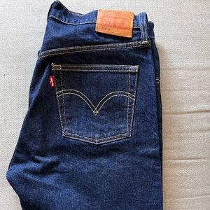 Levi’s 501 Indigo skinny jeans W32 L28